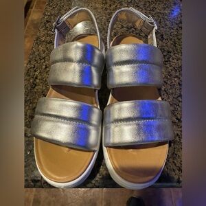 Silver UGGs slingback style every sale helps my veteran needs 5 implants dental